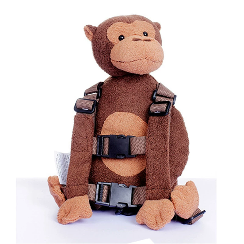 Жемчужная бархатная обезьяна ребенок два в одном рюкзак для предотвращения потери