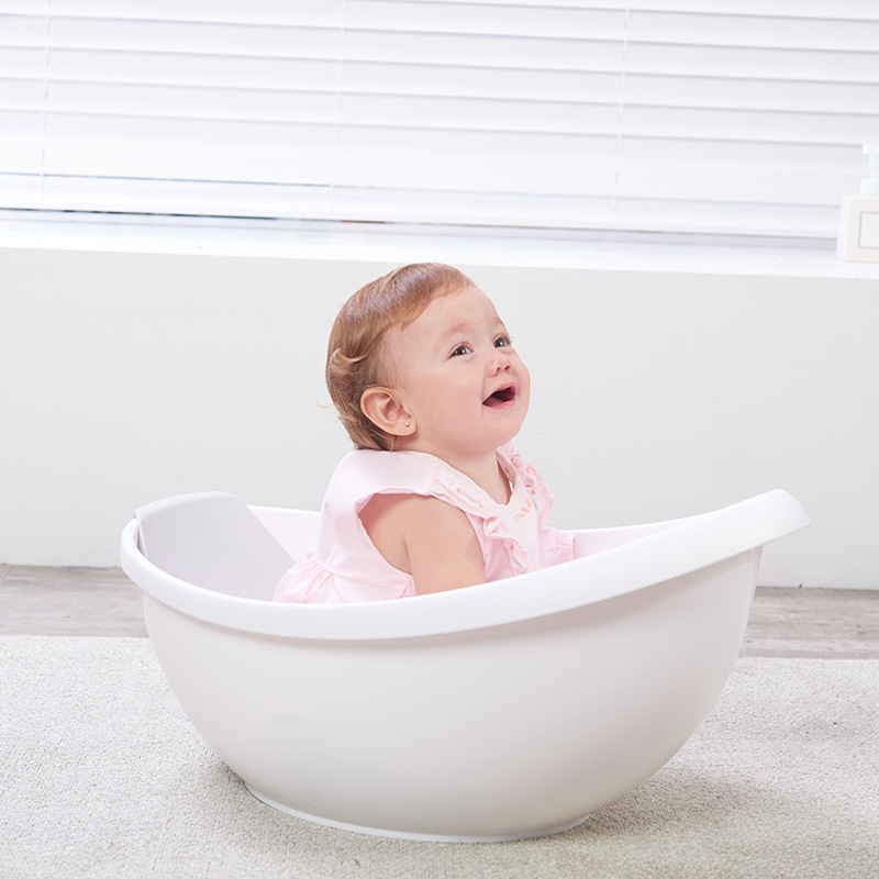 Bañador para bebés, tumbador, gran engrosamiento integrado para niños, artefacto de lavado de trasero para bebés recién nacidos, bañera de 0 a 5 años