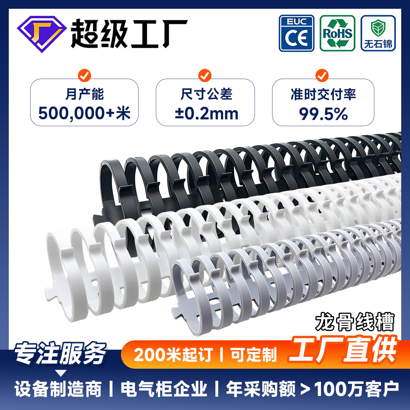 fd龙骨线槽拨开式圆形塑料阻燃线槽配电箱电柜背胶pvc工业理线槽