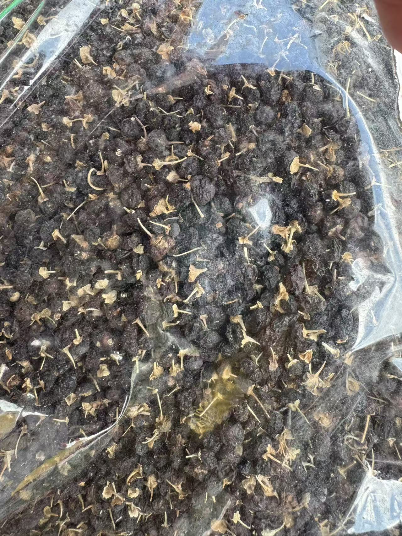 Black Goji Berries Hei Gou Qi Dried Whole Berries for Tea and Soup 1000g Bag Qinghai Premium Grade preparation