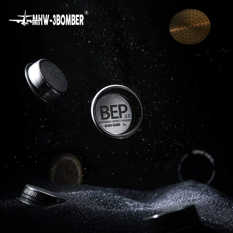 МГВ бомбер Bep butterfly powder 2.0 прецизионный двойной слой фильтр кофемашина без нижнего экстракции 18/20/22г