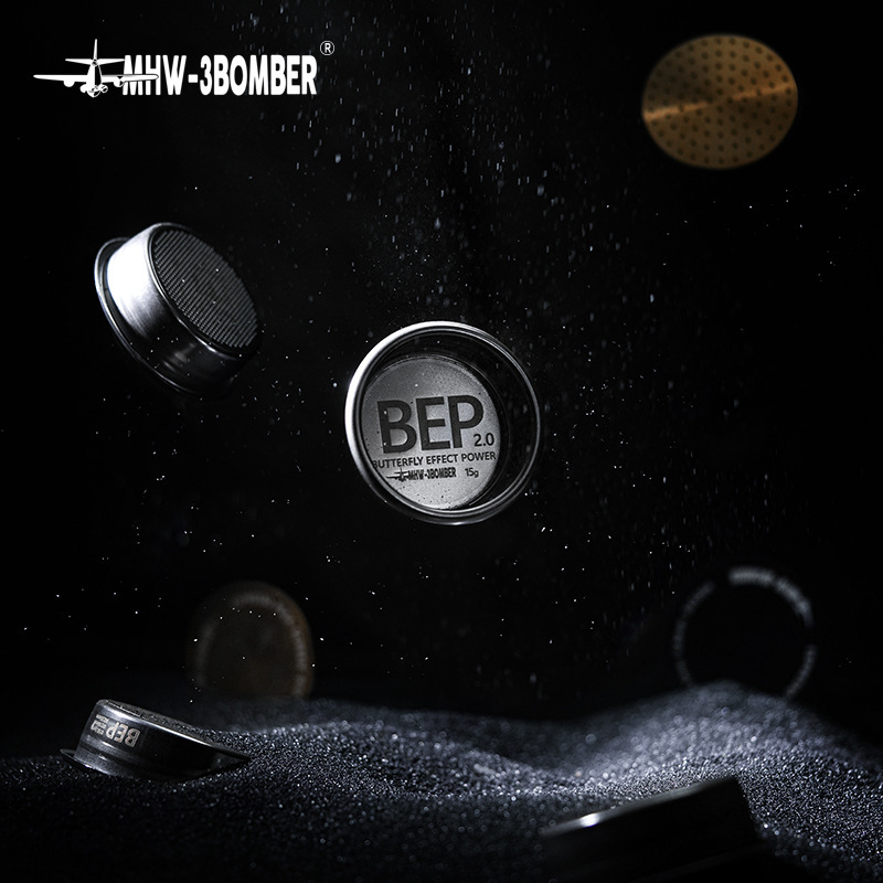 MHW Bomber BEP Butterfly Powder Bowl 2.0 Precision Double Layer Filter Coffee Machine Bottomless Extraction 18/20/22g MHW Bomber BEP Butterfly Powder Bowl 2.0 Precision Double Layer Filter Coffee Machine Bottomless Extraction 18/20/22g