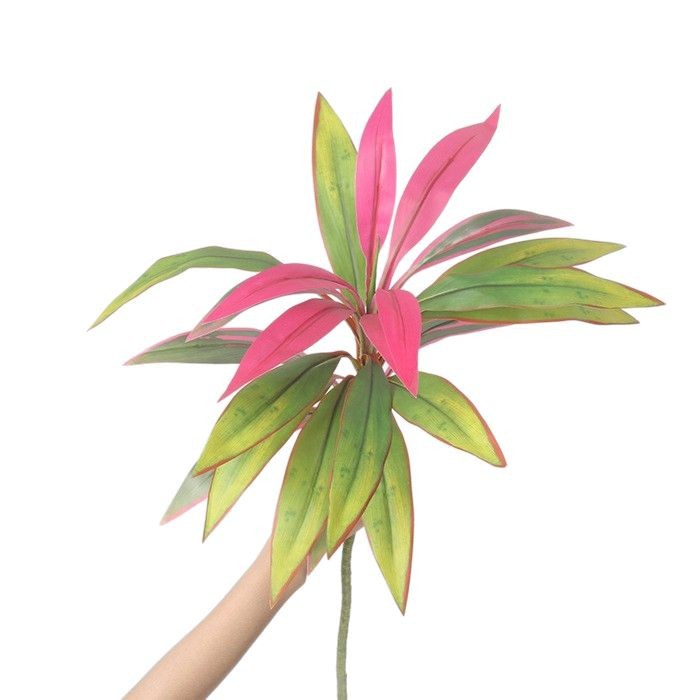 Simulación de plantas verdes, terciopelo individual, decoración de sala de estar interior, decoración, hotel, boda, boda, flores falsas, paisajismo, plantas falsas