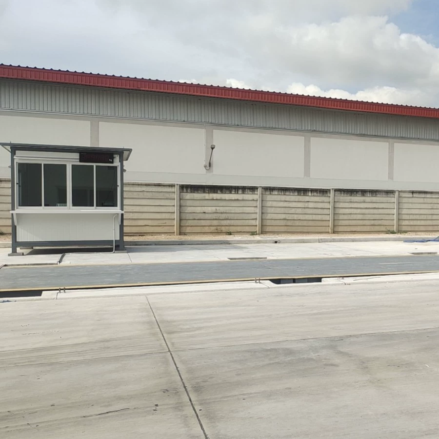 Прямые продажи от производителя напольных весов Яньтай-Циндао: напольные весы для крупнотоннажных грузовиков 100 тонн, система без присмотра.