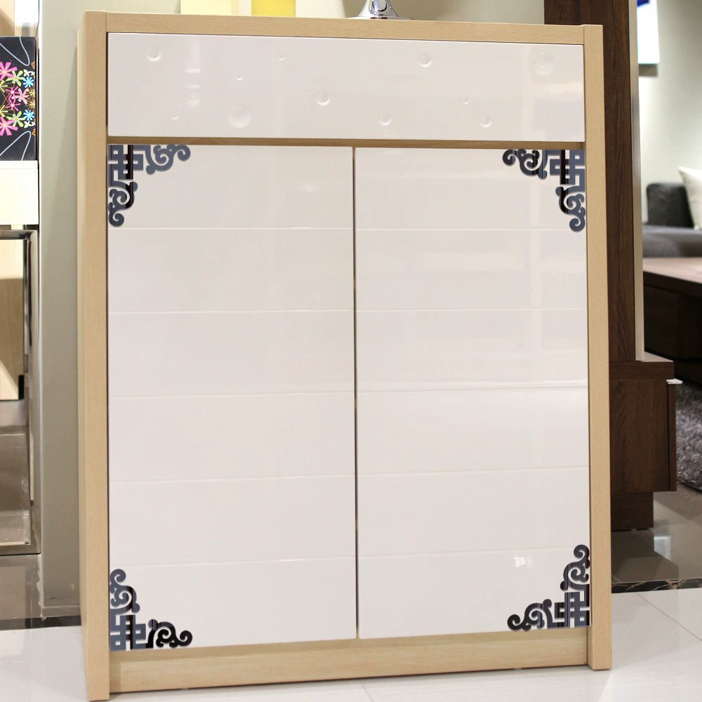 Оптовые самоклеящиеся акриловые настенные наклейки потолочные диагональные наклейки гостиная фон стены декоративные угловые винный шкаф зеркальные настенные наклейки