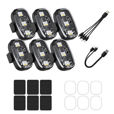 wireless remote control light flashing – Other lights - 6-lights-1-remote-control