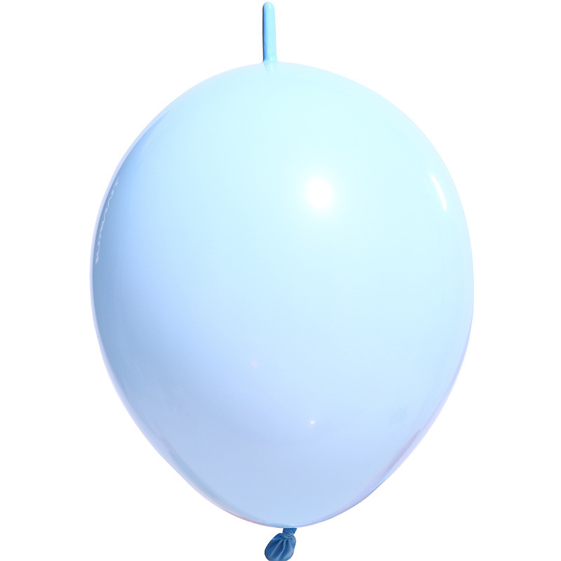 Bola de cola de globo de macaron de 10/12 pulgadas, decoración de fiesta de estilo de conexión, decoración de cumpleaños de boda, bola de cola de aguja