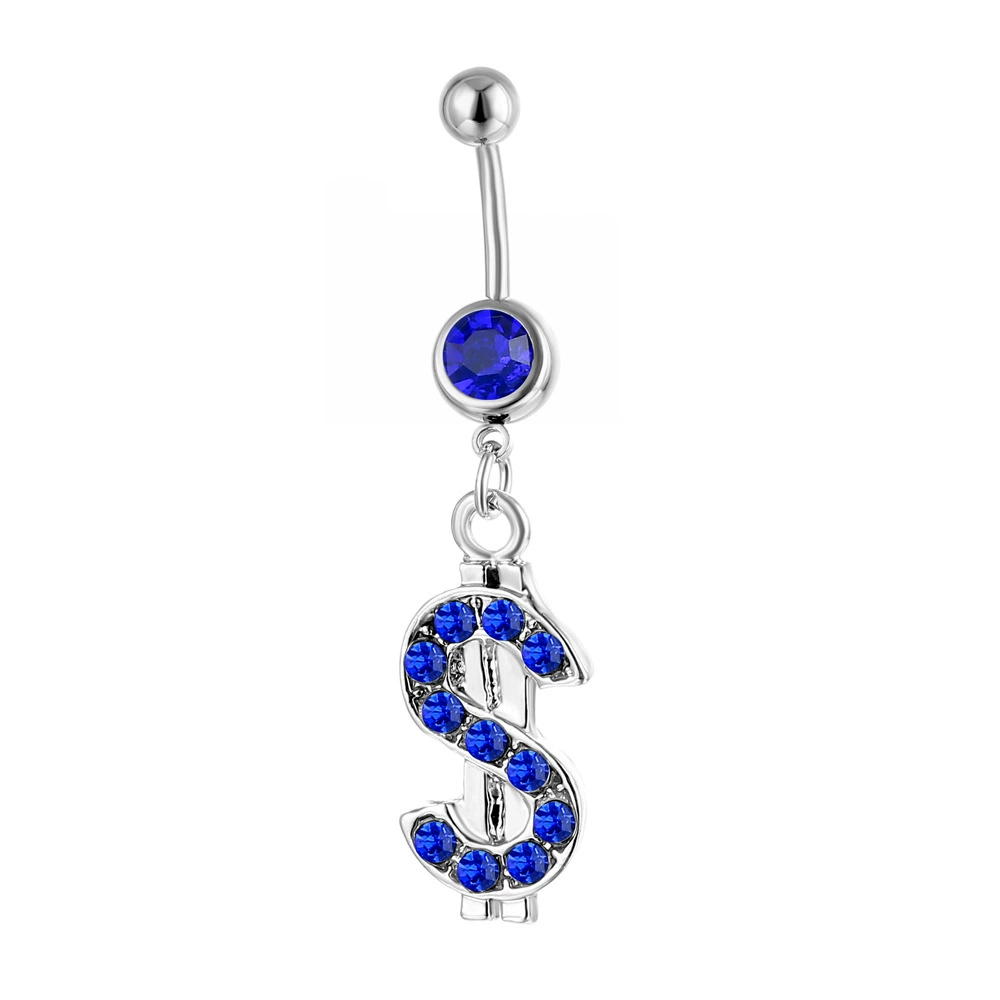 Belly button piercing, (Physicals), wholesale, European style