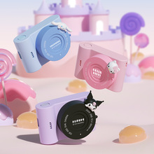 GEEKPAPA儿童照相机库洛米三丽鸥卡通彩色迷你校园照相机玩具