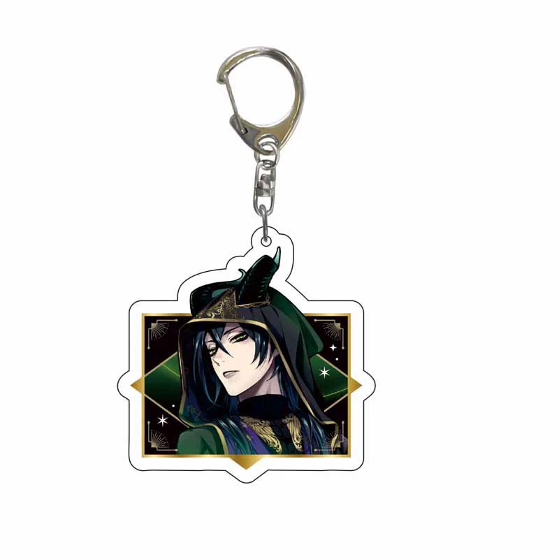 Acrylic keychain, backpack accessory, (Physicals)