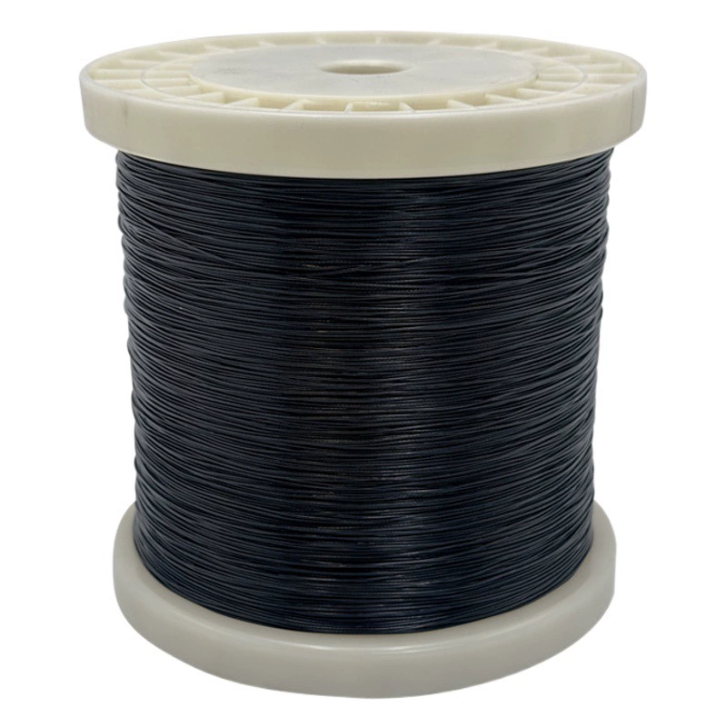 304 покрытый стальной трос черный нейлон морская леска Ювелирная леска вращающаяся Пряжка стальной трос шнурки прямые продажи с фабрики