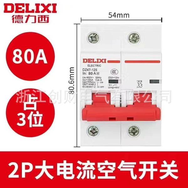 DZ47-125 2P D 80A