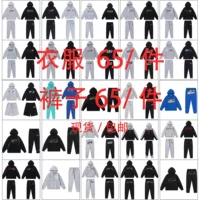 Трансграничный Trapstar Европа и США High Street Тенденции вышитые свитервы для мужчин и женщин