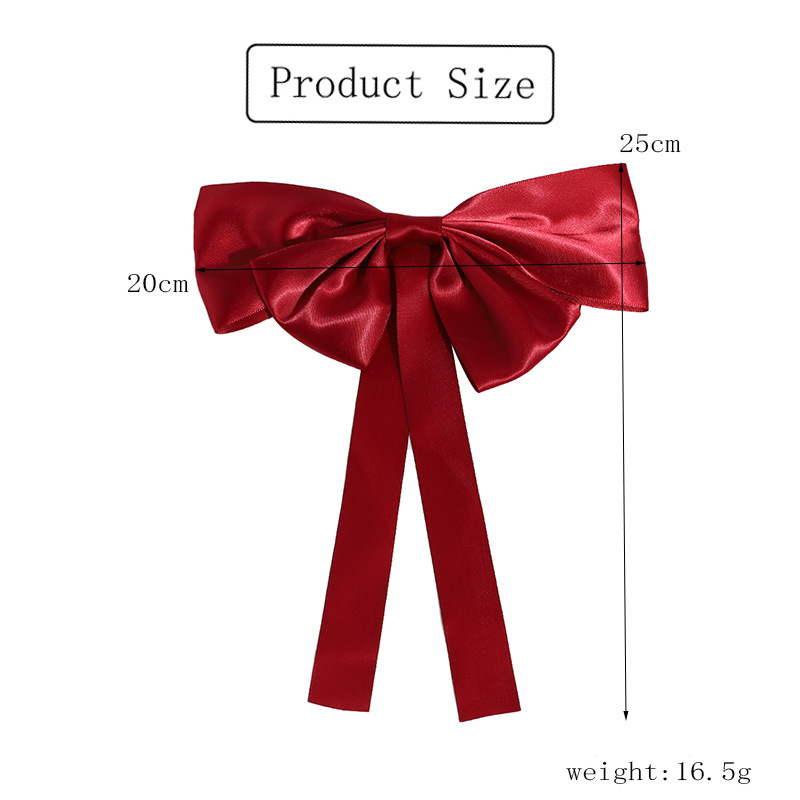 Sweet Bow Knot Polyester Hair Clip display picture 1
