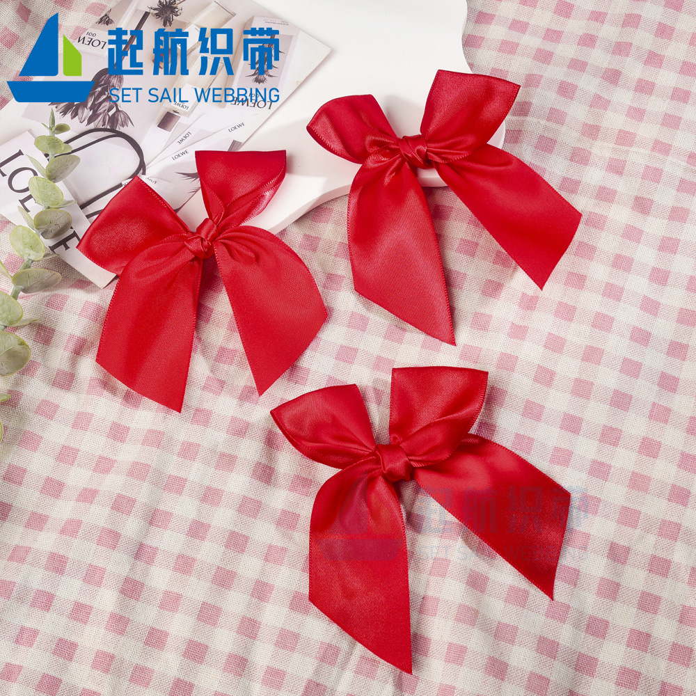 廠家加工絲帶大蝴蝶結 服裝輔料禮服裙子寵物衣服配飾 禮品盒裝飾