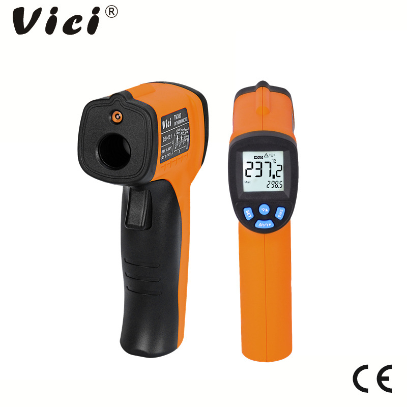 维希 高精度工业红外线测温枪 油温水温厨房烧烤烘培非接触测温仪