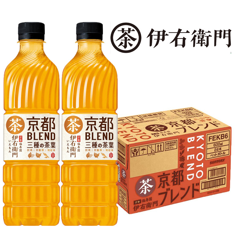 Japanese imported Suntory Itohigashi Futsuyuan Green Tea Blended Tea Beverage 600ml