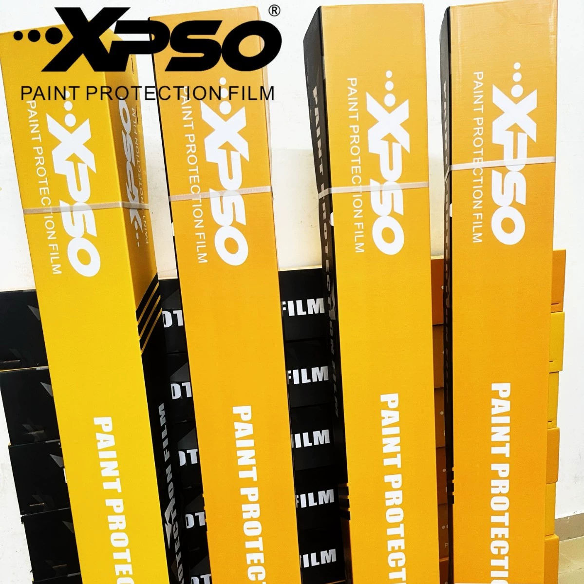 XPSO автомобильный невидимый автомобильный чехол, пленка для кузова, против царапин, прозрачная матовая яркая черная автомобильная краска, защитная пленка из ТПУ