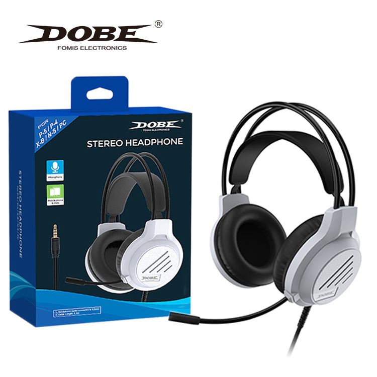 Ps5 Wired Headset Gaming Headphones with Microphone Ps4/Switch/Pc Universal Wired Headphones