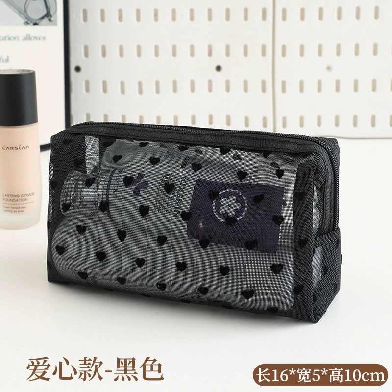Брендовая портативная косметичка для путешествий, прозрачная помада, organizer bag, японский и корейский