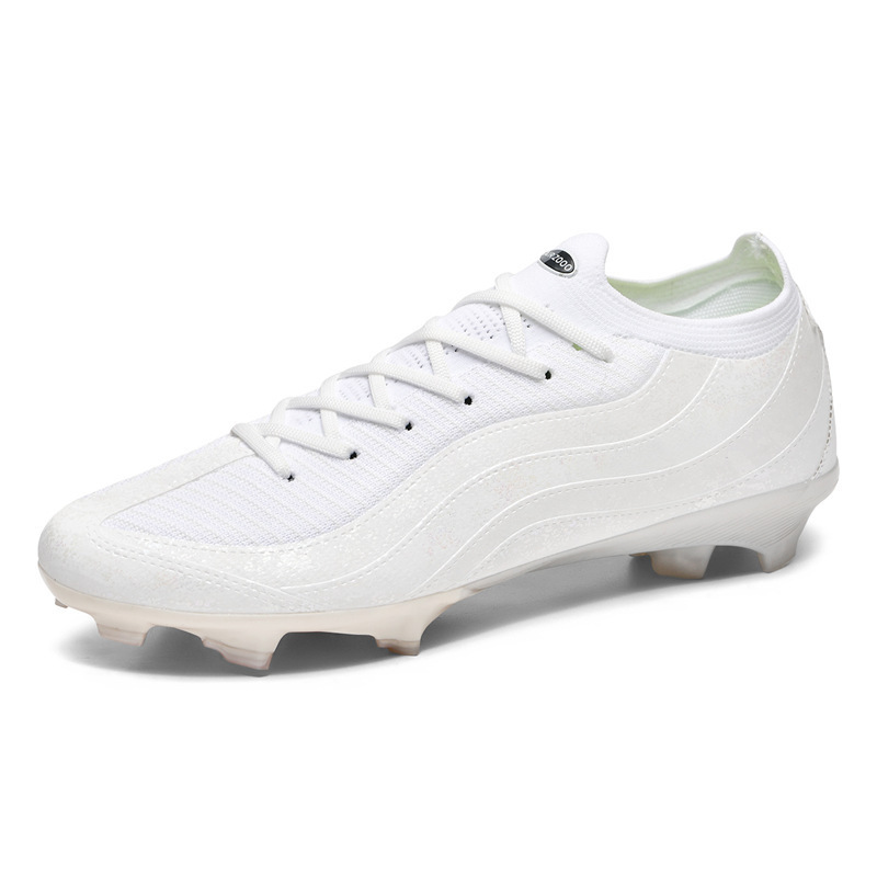 Zapatos de Fútbol con Tacos de Corte Bajo de KPU y TPU Transpirable para Césped Natural y Artificial image 4