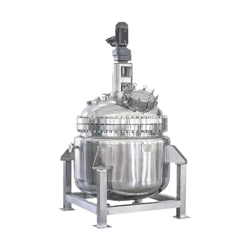 resina de lavandería lubricante calentamiento eléctrico emulsificación barril de condensación de ciclo de enfriamiento chaqueta de calentamiento mezclador de equipos image 6