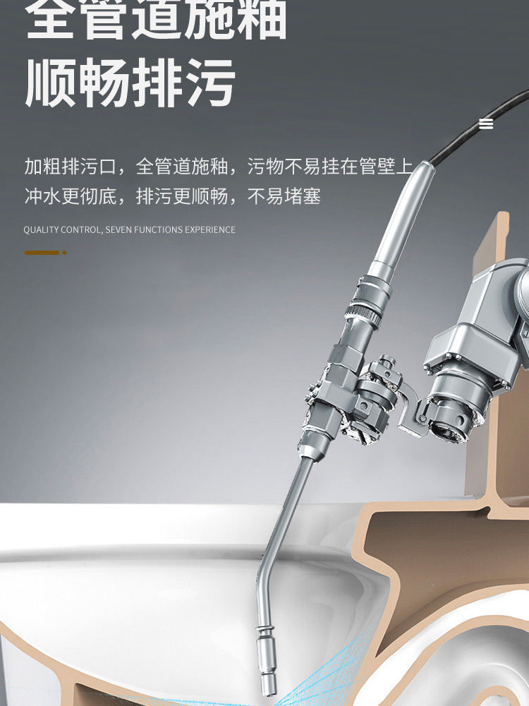 Ceramic silent siphonic super cool flush toilet for home bathrooms, water-saving direct flush toilet for small apartments undefined