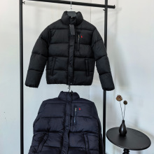 跨境货源 冬装新款小马家棉服男女士防水保暖面包服外套 刺绣图案