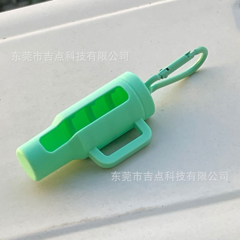 跨境口红硅胶套保护套食品级创意造型硅胶唇膏套防摔便携保护壳|undefined