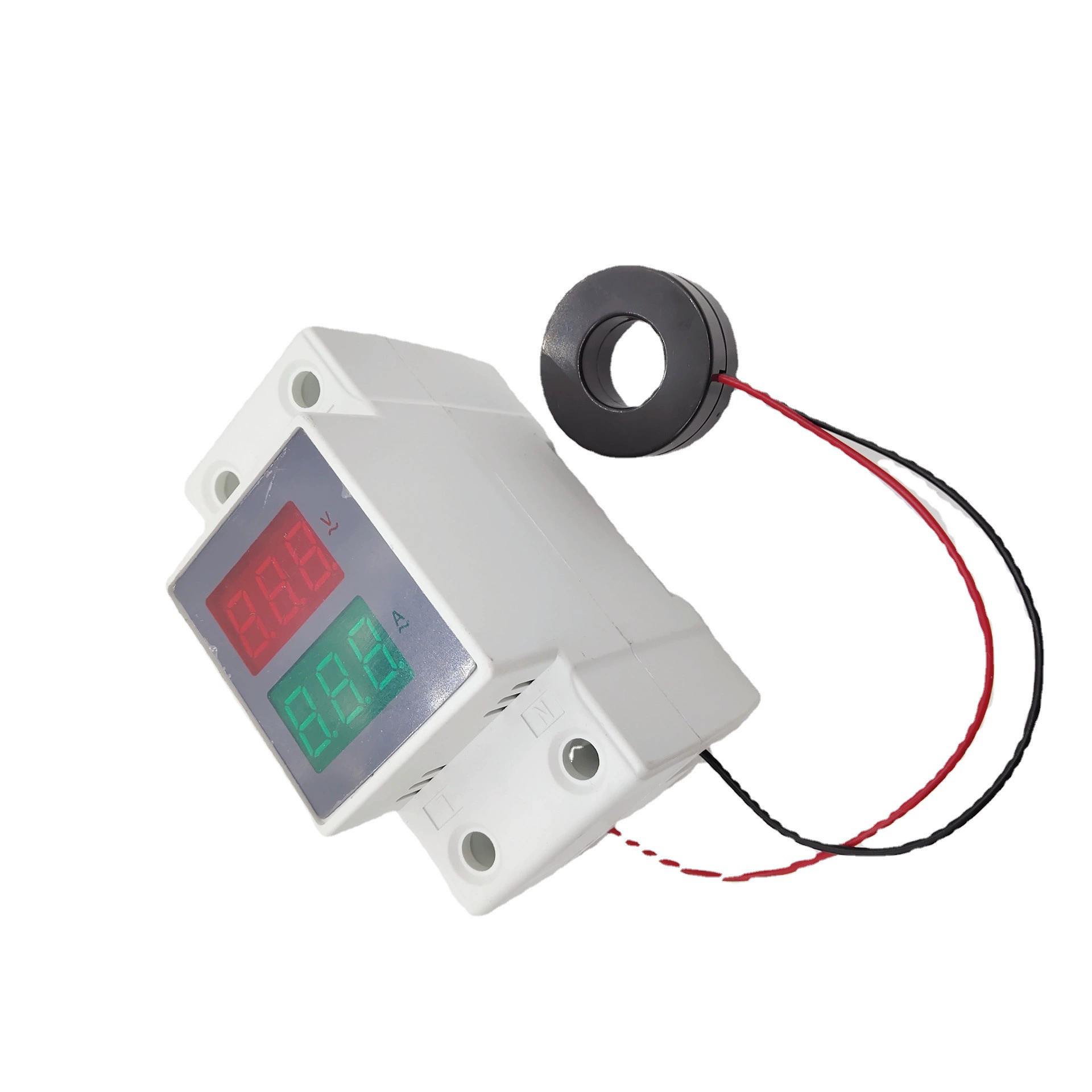 Амперметр напряжения переменного тока AC80-300VAC0-99.9A с амперметром напряжения для установки направляющей трансформатора