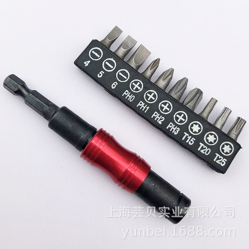 1/4 "multi-ángulo de extensión direccional varilla magnética destornillador eléctrico mango hexagonal 6,35mm cabeza del lote de liberación rápida autoblocante biela