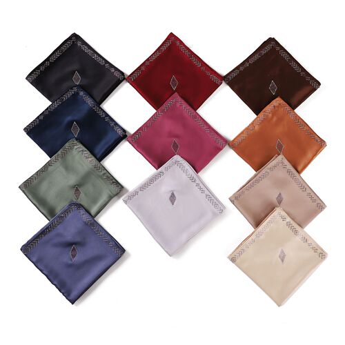 Pure Color 110x110 Square Scarf Simulated Silk Matte Satin Satin Bandana Scarf Solid Color Satin Head Scarf Fabric Shawl