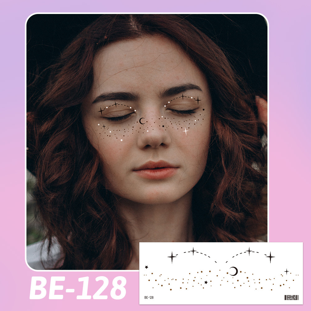 BE-128 (눈부신 블랙 페이스 패치)