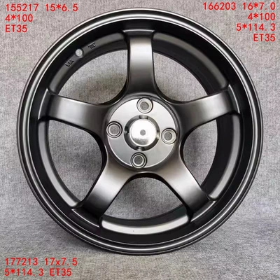 15/16/17/18 inch wide-rim: Hub - 14x55j-et37-matte-black-gt-model-155217