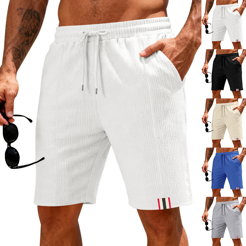 Breathable Quick-drying Men's Beach Shorts For Summer Leisure_voghion.com