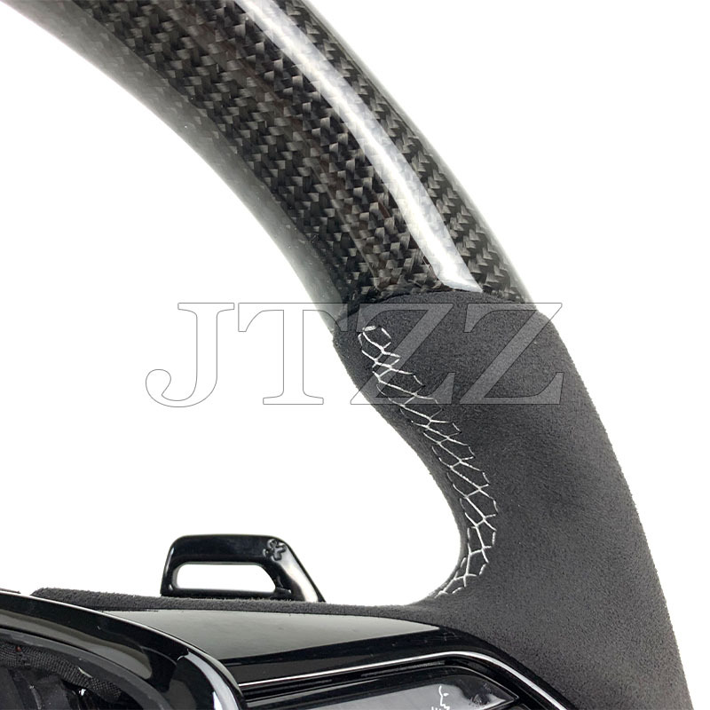 Suitable for Audi A4 Q5 Q7 A3 Q3 A7 C8 modified new sports carbon fiber steering wheel