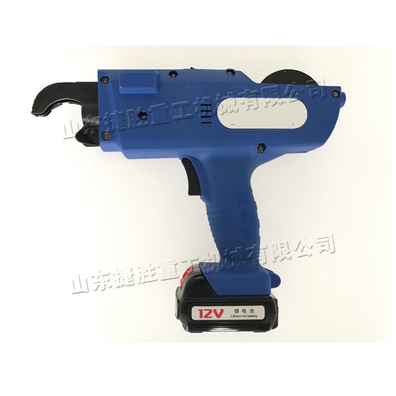 Máquina flejadora de acero de sitio de construcción máquina flejadora de acero de batería de litio de mano máquina flejadora de acero