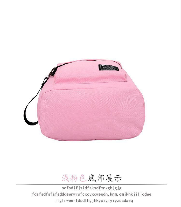 2026er koreanische Schultertasche mit Buchstabenmotiv für Jungen und Mädchen, Mittel- und Oberschüler, Schultasche für Damen mit großem Fassungsvermögen, Campus-Segeltuch-Rucksack