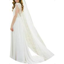 X 36690 Simple Ivory Bridal Veil ����ͷɴ ����ѷ�羳ŷ��