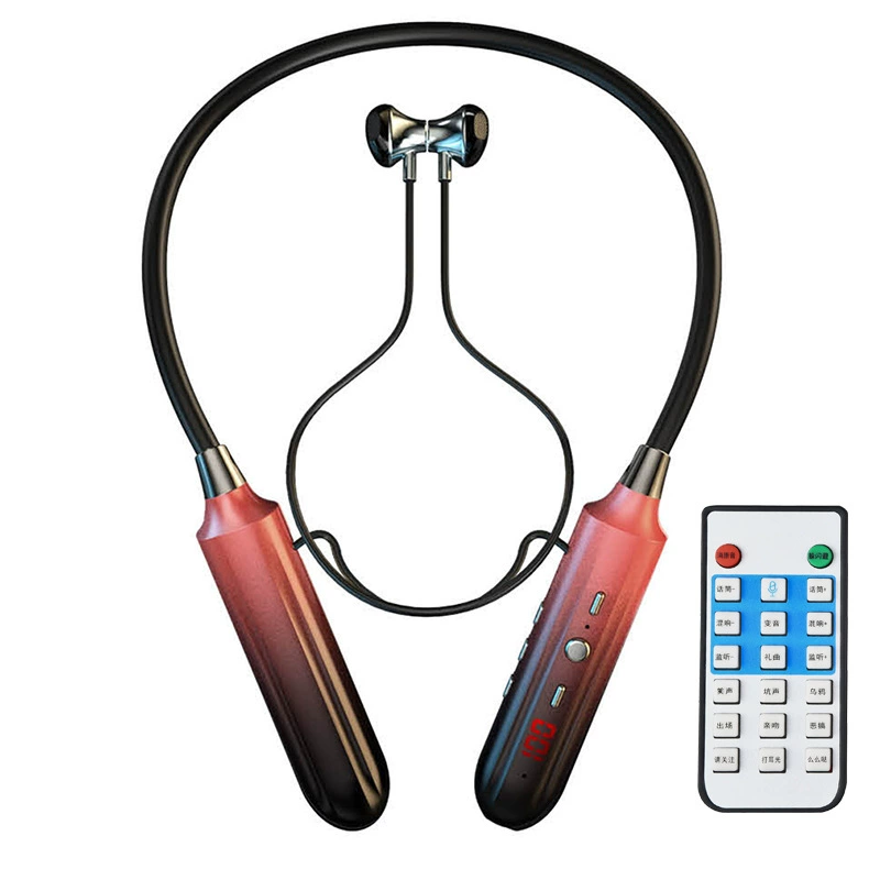 Новый 5.1 Brew: Bluetooth наушники для прямых эфиров и K-песни, шейный держатель, беспроводные