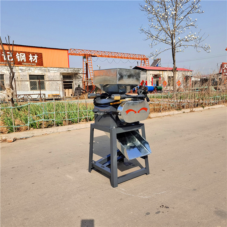 高产量大豆挤扁机 五谷杂粮压扁机 家用电粮食破碎机