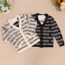 2024针织开衫秋冬童装男女童羊毛衫字母羊绒儿童线衣套头童毛衣