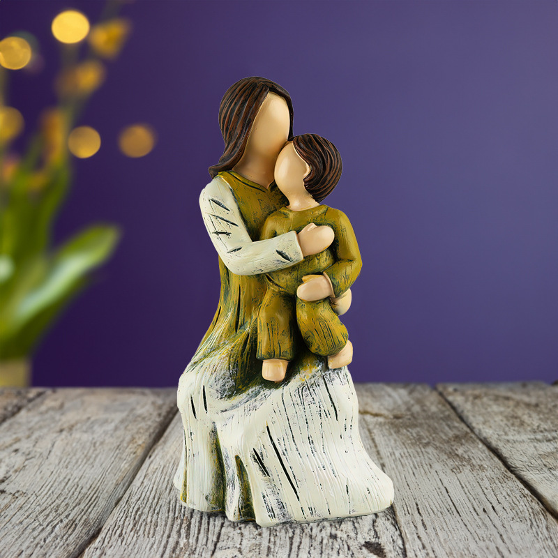  New Product Mother's Day Character Ornaments for Parents, Children, Family, Bedside, and Living Room Decoration Creative Ornaments