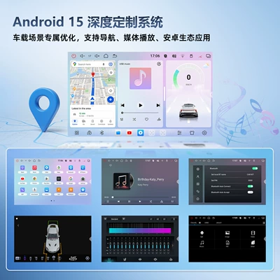 DVD Navigation Octa-Core Android 15 Car
