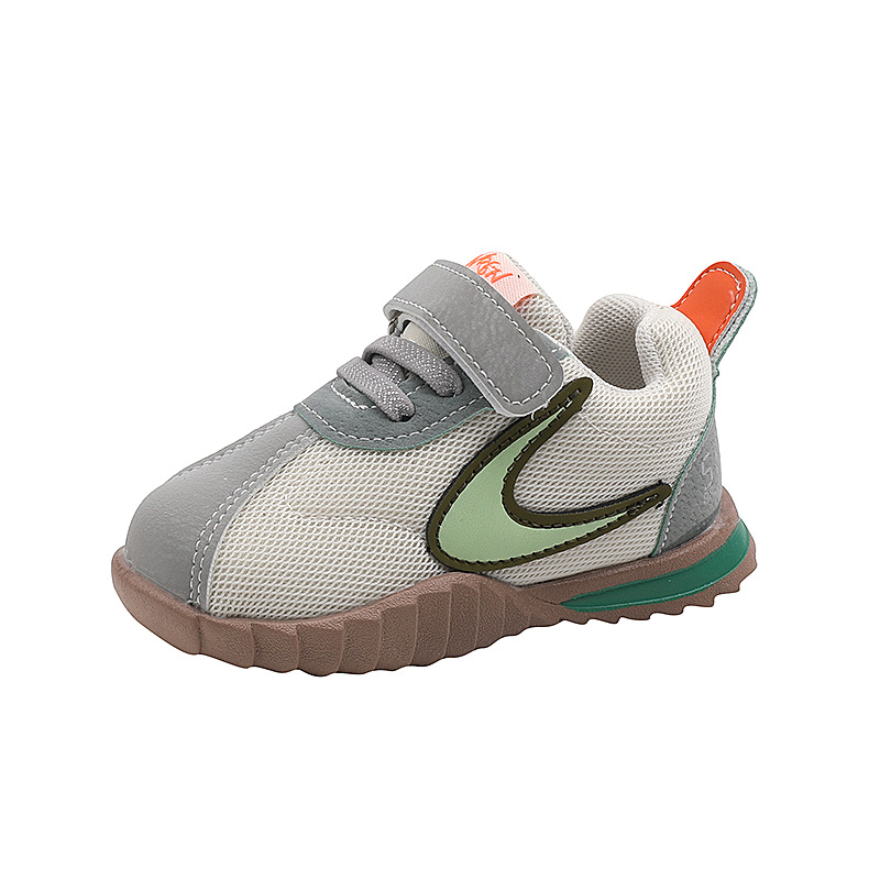 2023 Spring New Casual Mesh Breathable Boys Girls' Sports Lightweight Middle and Small Children's Running Shoes_voghion.com