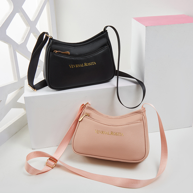 シンプルで多用途な脇の下バッグ 2025 レディースバッグ広州女性バッグ工場卸売クロスボーダーショルダーバッグ卸売|undefined