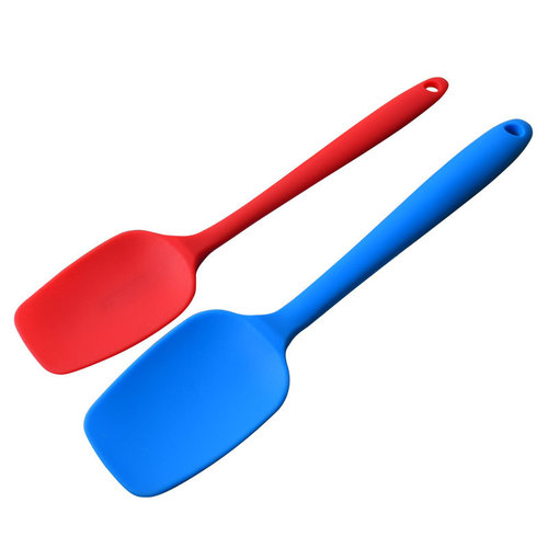 Silicone T-Spatula, Half-Translucent Soft Scraper, Cream Spatula, Mixing Spoon, Cake Baking Tools