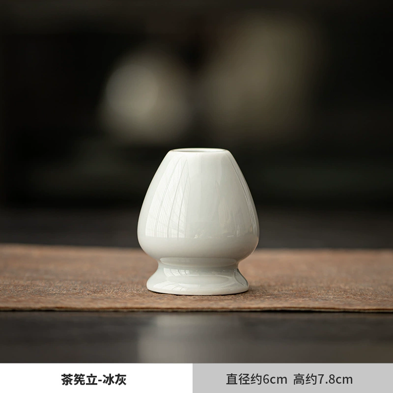 Набор чая матча (Creative Ceramics) японский стиль керамические чайные инструменты — венчик, ложка, сито нержавеющая сталь