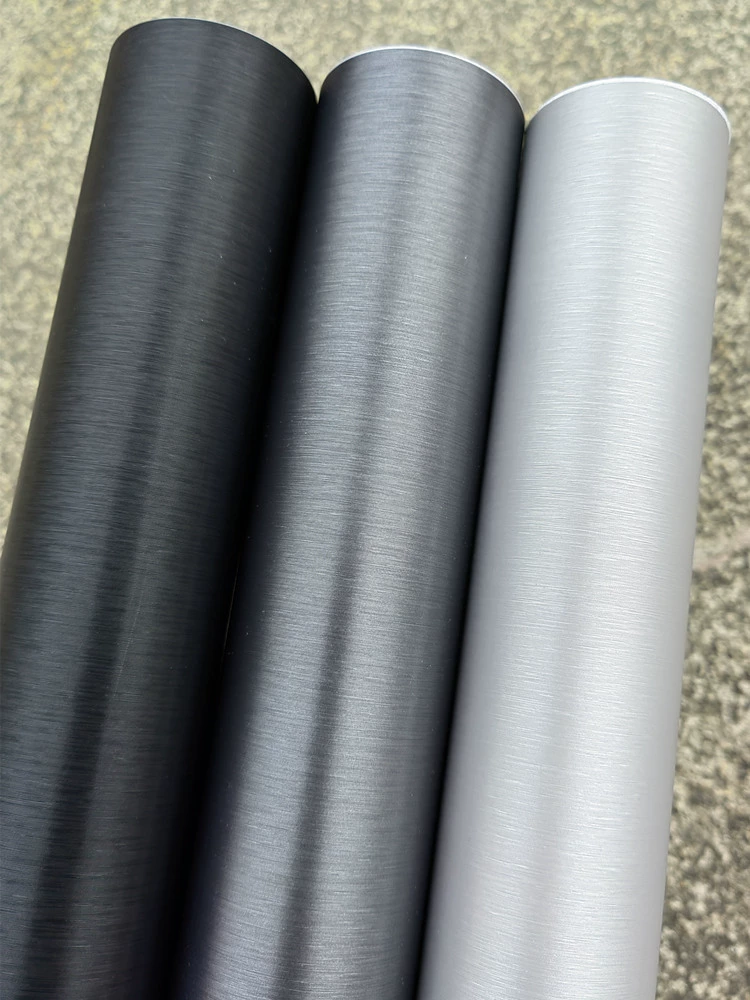 Зеркальная дверь шкафа, самоклеящаяся мебель, нержавеющая сталь, автомобильная наклейка с изменением цвета, матовая наклейка, пленка для гардероба, металлический интерьер, матовое серебро