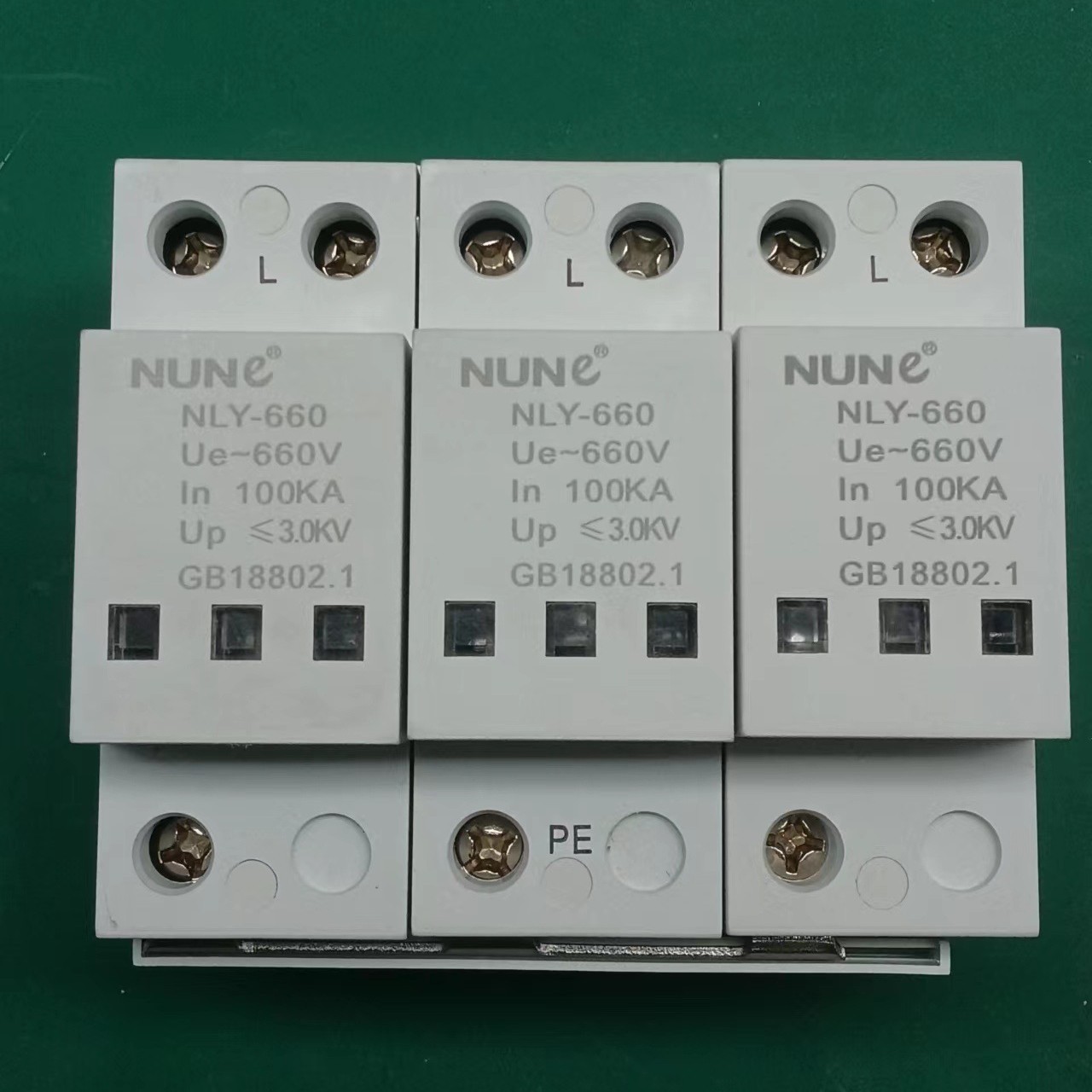 诺能电器  660v防雷器660v浪涌保护器660v 0.66kv 1140v